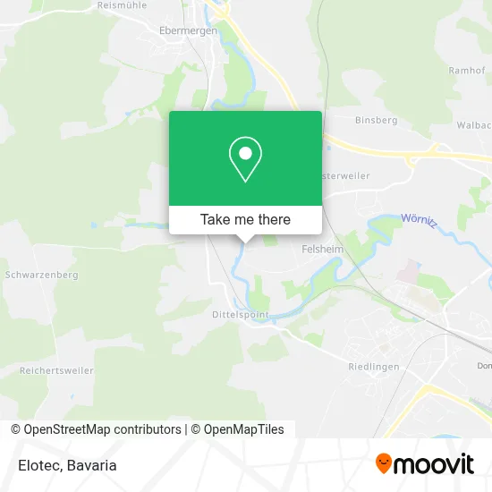 Elotec map