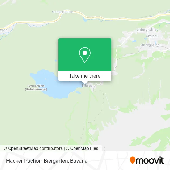Hacker-Pschorr Biergarten map