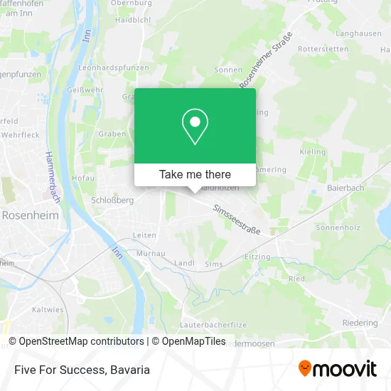 Five For Success map