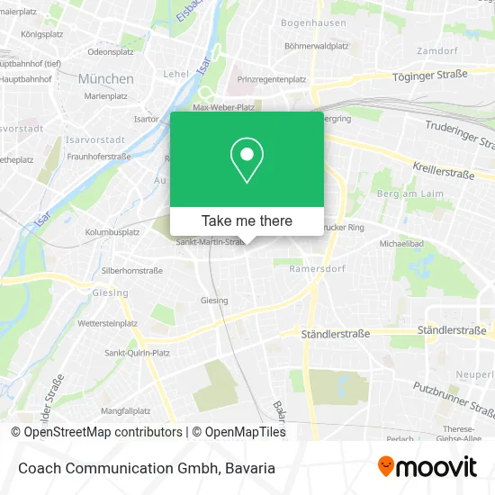 Coach Communication Gmbh map