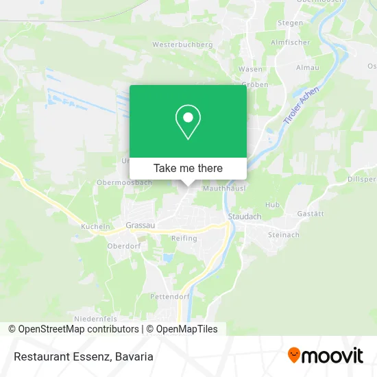 Restaurant Essenz map