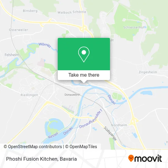 Phoshi Fusion Kitchen map