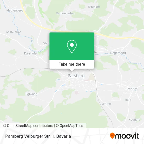 Parsberg Velburger Str. 1 map