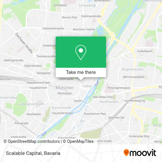 Scalable Capital map
