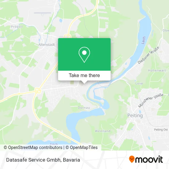 Datasafe Service Gmbh map