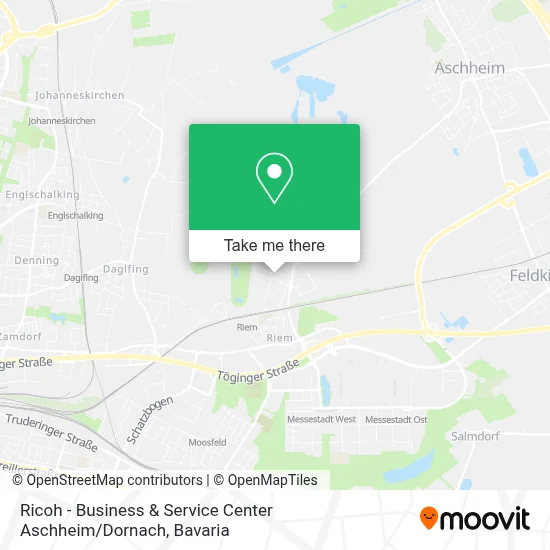 Ricoh -  Business & Service Center Aschheim / Dornach map