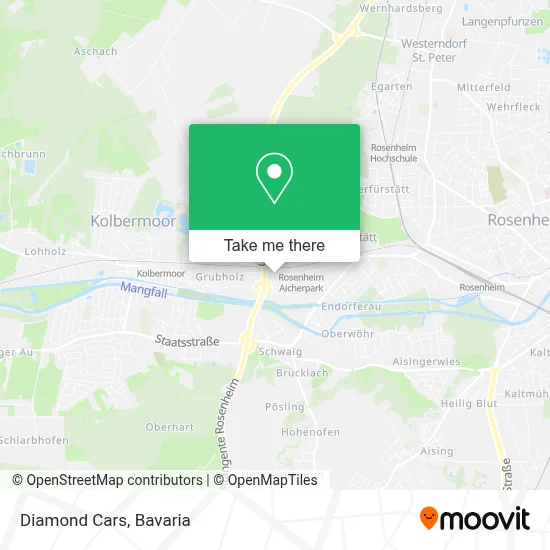 Diamond Cars map