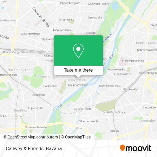 Callwey & Friends map