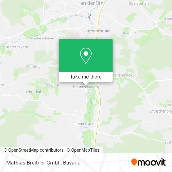 Mathias Breitner Gmbh map