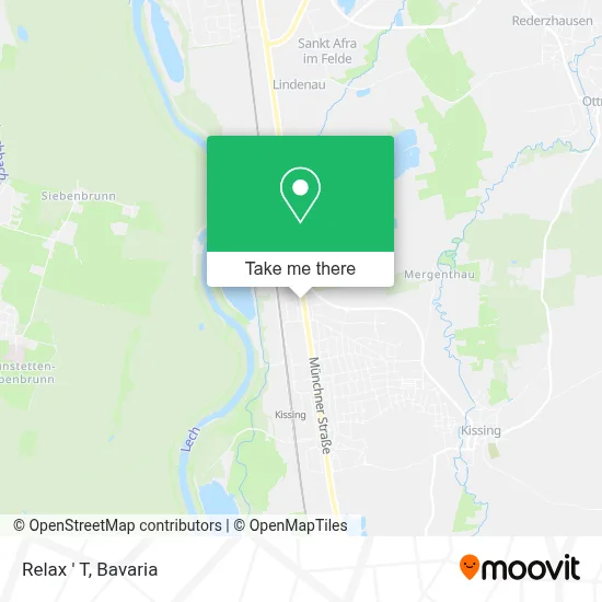 Relax ' T map