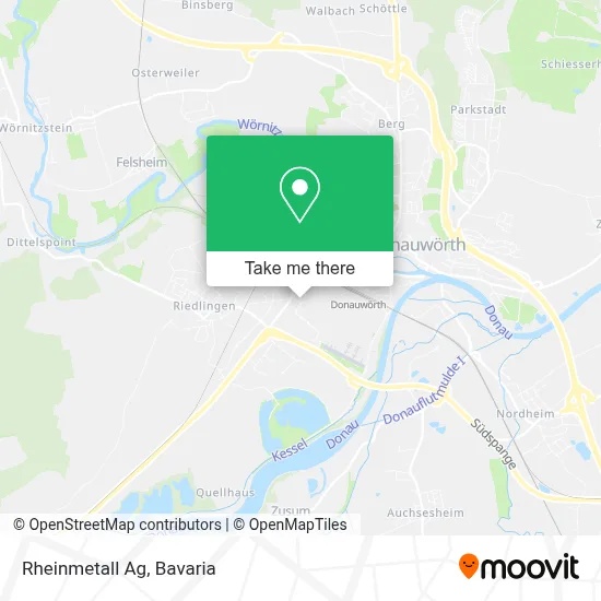 Rheinmetall Ag map