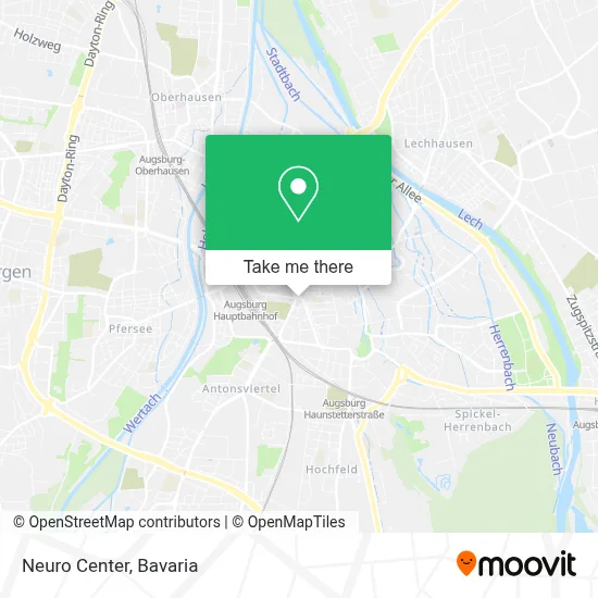 Neuro Center map
