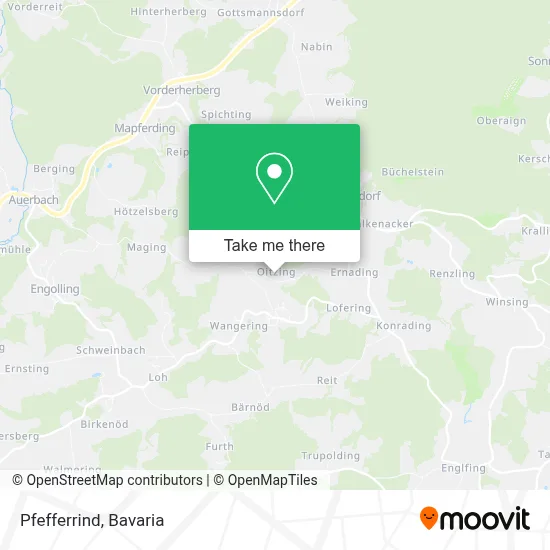 Pfefferrind map
