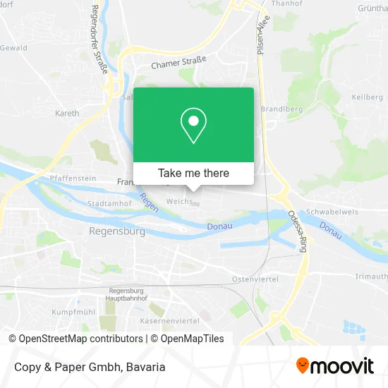 Copy & Paper Gmbh map