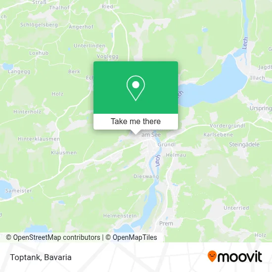 Toptank map