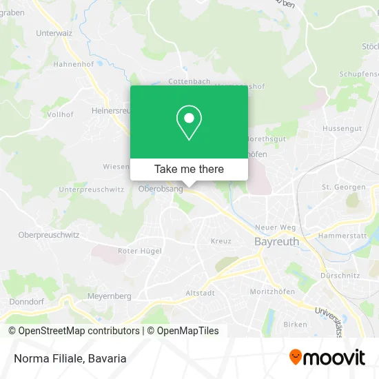 Norma Filiale map