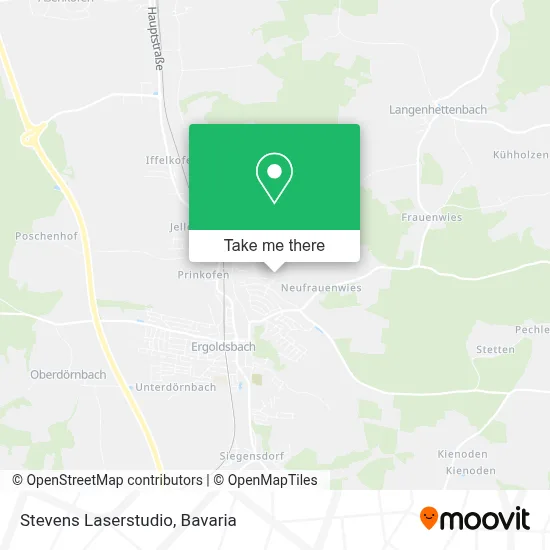 Stevens Laserstudio map