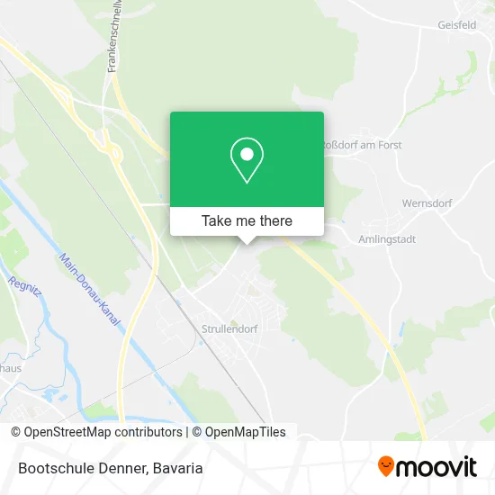 Bootschule Denner map