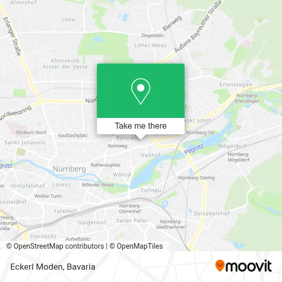 Eckerl Moden map
