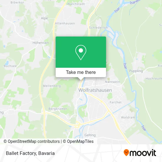 Ballet Factory map