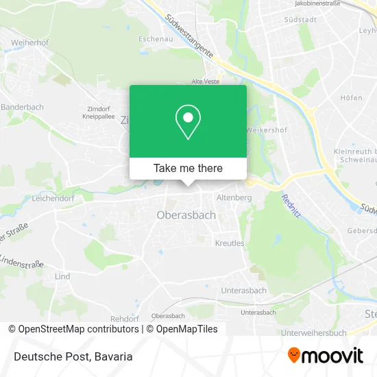 Deutsche Post map
