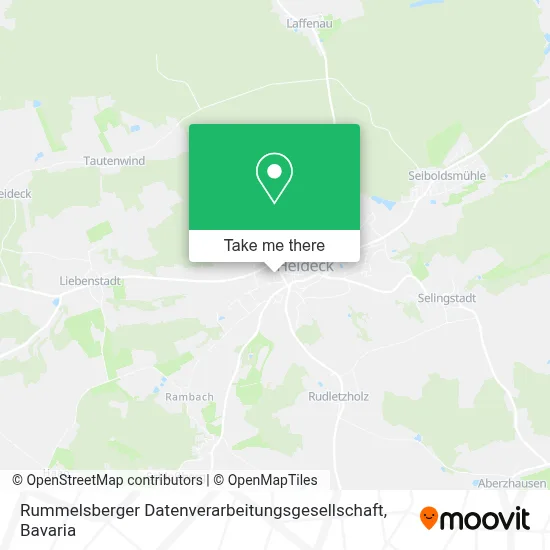 Rummelsberger Datenverarbeitungsgesellschaft map