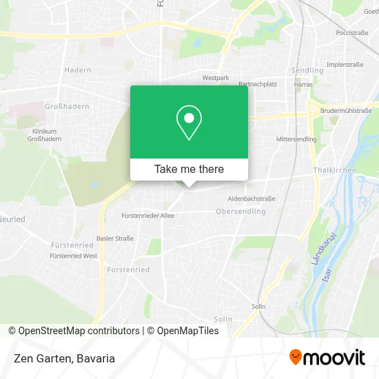 Zen Garten map