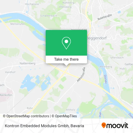 Kontron Embedded Modules Gmbh map