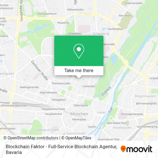 Blockchain Faktor - Full-Service Blockchain Agentur map