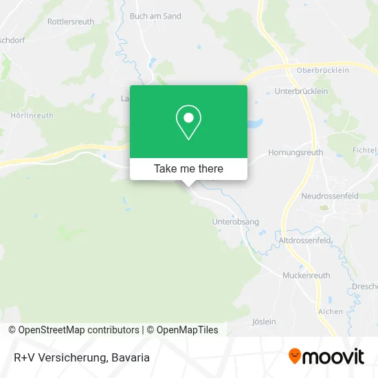 R+V Versicherung map