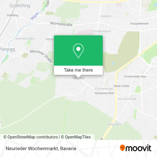 Neurieder Wochenmarkt map