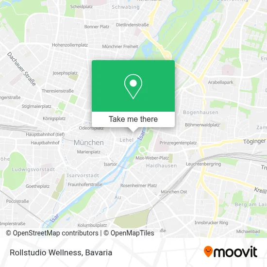 Rollstudio Wellness map