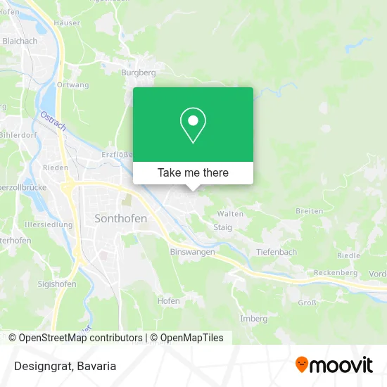 Designgrat map