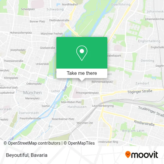 Beyoutiful map