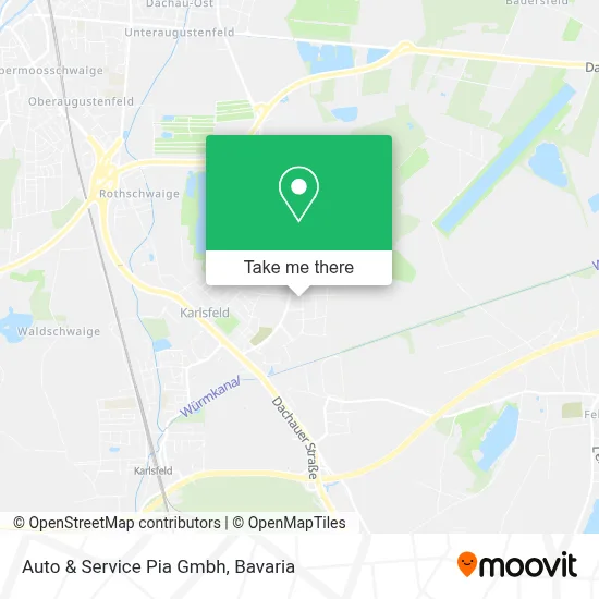 Auto & Service Pia Gmbh map