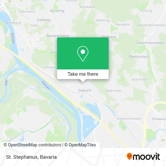 St. Stephanus map