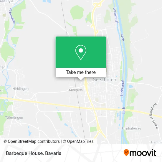 Barbeque House map