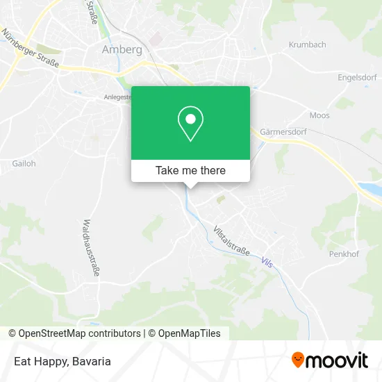 Eat Happy map