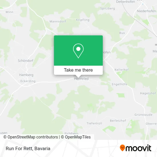 Run For Rett map