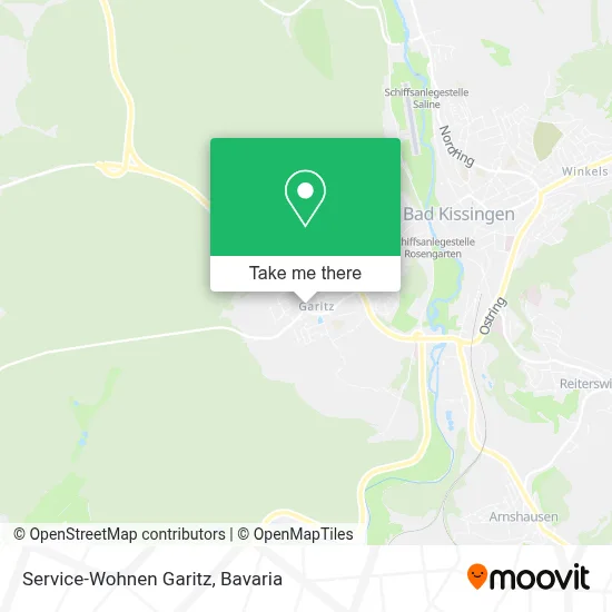 Service-Wohnen Garitz map