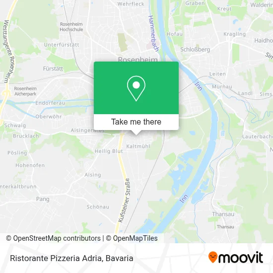 Ristorante Pizzeria Adria map