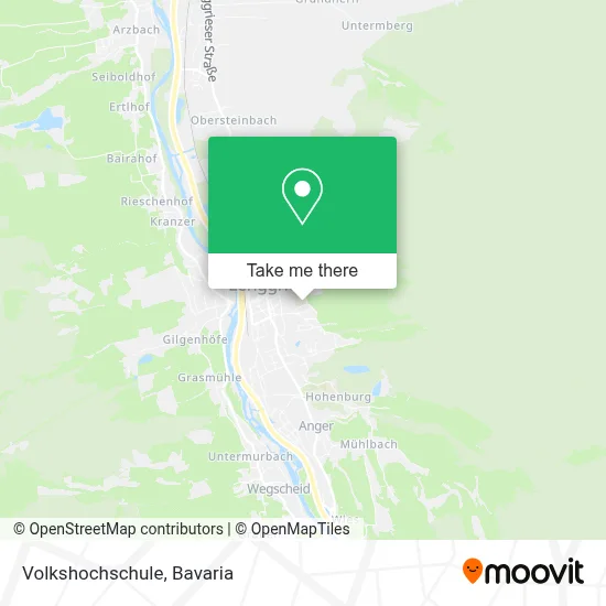 Volkshochschule map
