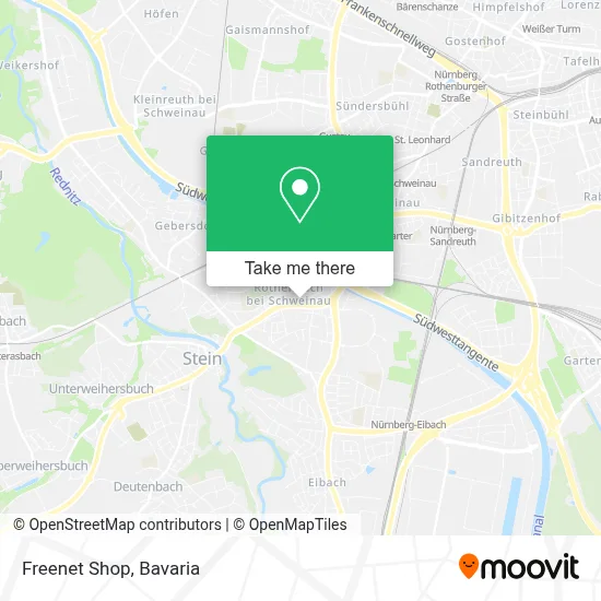 Freenet Shop map