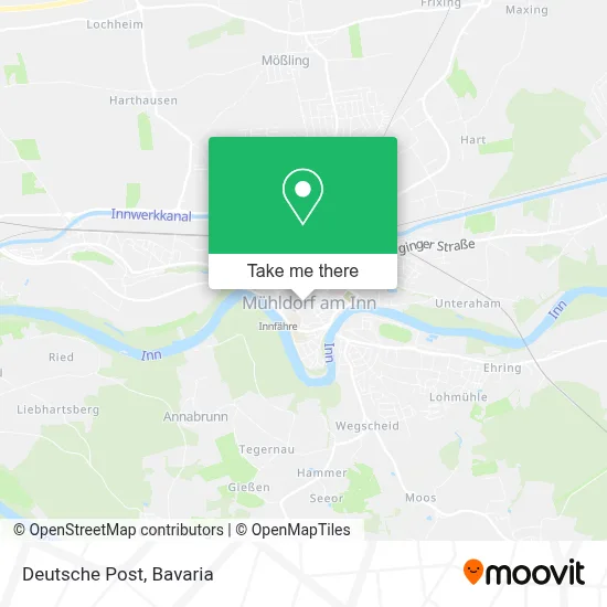 Deutsche Post map