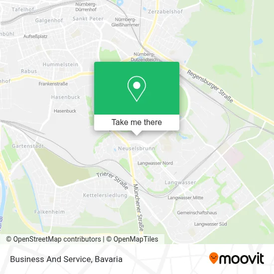 Business And Service map