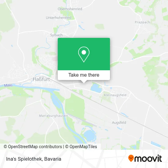 Ina's Spielothek map
