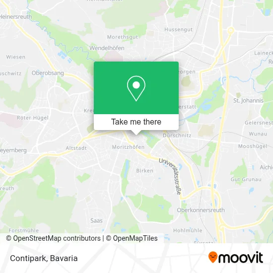 Contipark map