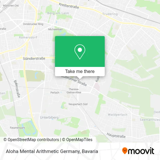 Aloha Mental Arithmetic Germany map