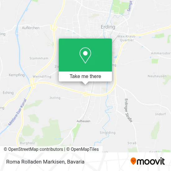 Roma Rolladen Markisen map