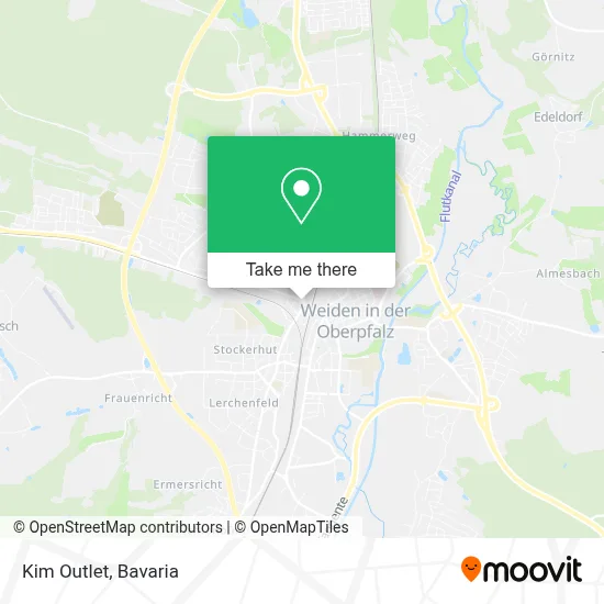 Kim Outlet map
